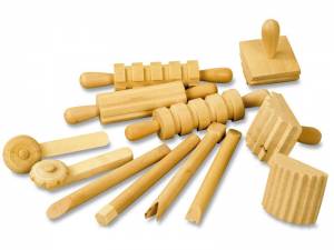 Narzędzia drewniane do modelowania