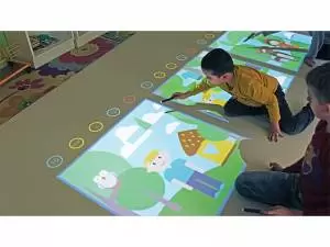 Mata do podłogi interaktywnej SmartFloor (3,5 m x 2,6 m)