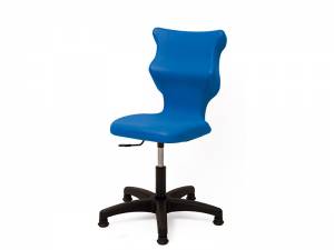 Krzesło Twist bez podłokietników. Rozmiar 6. Niebieskie