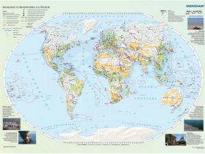 Degradacja środowiska na świecie. Mapa