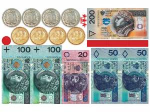 Magnetyczne monety i banknoty demonstracyjne