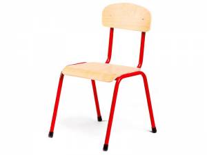 Krzesło przedszkolne Karolek 3 - czerwony
