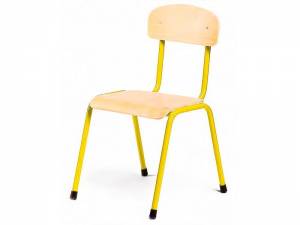 Krzesło przedszkolne Karolek 3 - żółty