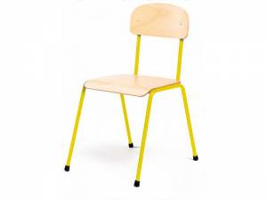 Krzesło szkolne Karolek 5 - żółte