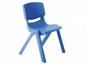 Krzesło plastikowe Motylek 3  niebieskie