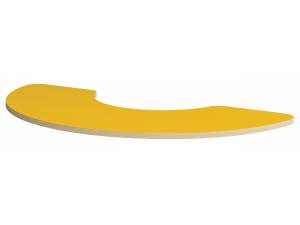 Blat banan 146 x 68 cm - żółty