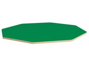 Ośmiokątny blat śr. 146 cm - zielony