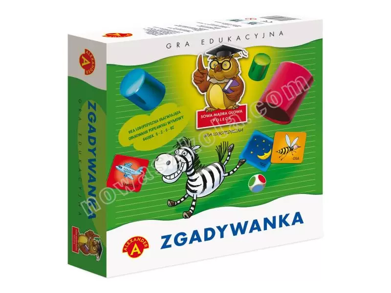 Zgadywanka. Gra logopedyczna Nowa Szkoła