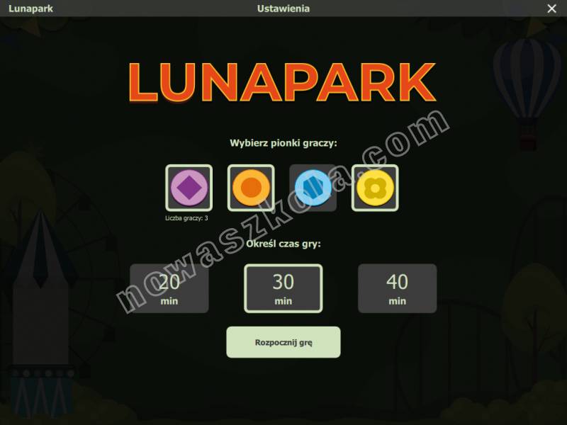 Aplikacja do Smartfloor - Lunapark Nowa Szkoła