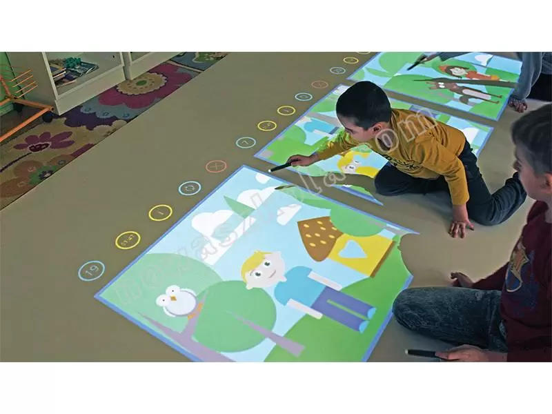 Mata do podłogi interaktywnej SmartFloor (3,5 m x 2,6 m) Nowa Szkoła