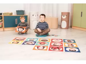 Emocje. Dywaniki kwadratowe Nowa Szkoła