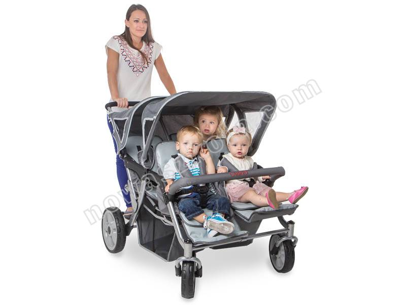 Wózek dla 4 dzieci Nowa Szkoła
