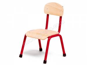 Krzesło przedszkolne Karolek 0 - czerwony Nowa Szkoła