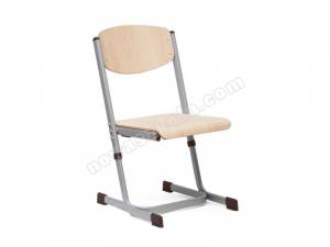 Krzesło regulowane 1-2 szare Nowa Szkoła