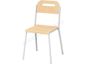 Krzesło szkolne Classic białe 5