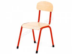 Krzesło przedszkolne Karolek 2 - czerwone Nowa Szkoła