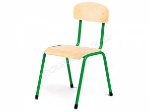 Krzesło przedszkolne Karolek 3 - zielony Nowa Szkoła