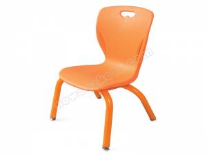 Krzesło Muszelka 1 pomarańczowa Nowa Szkoła