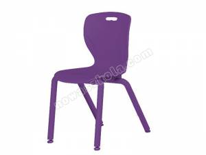 Krzesło Muszelka 2 fioletowe Nowa Szkoła