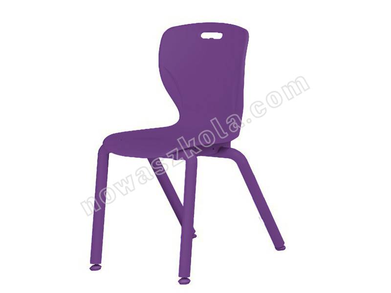 Krzesło Muszelka 2 fioletowe Nowa Szkoła
