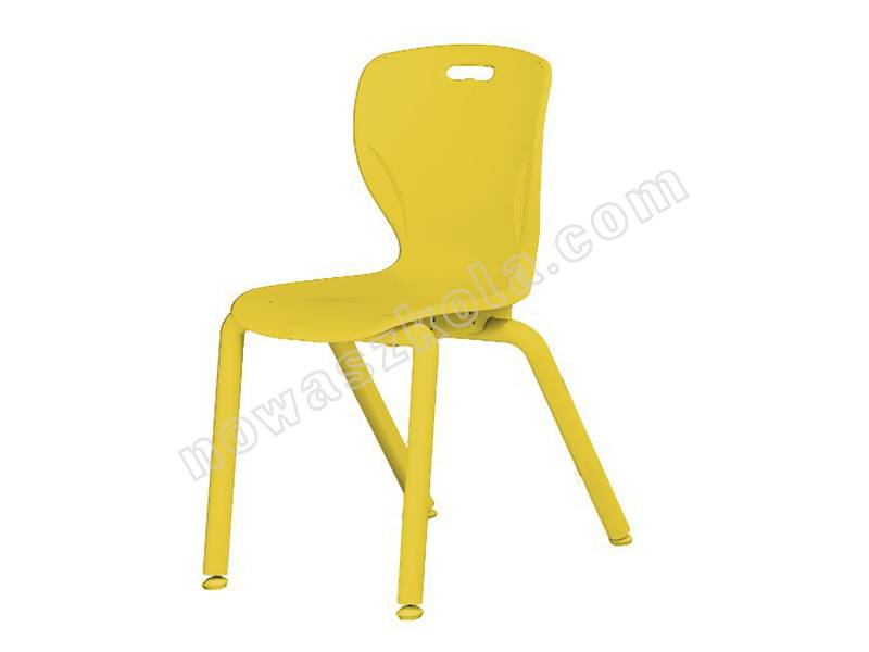 Krzesło Muszelka 3 żółte Nowa Szkoła