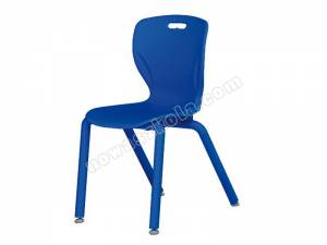 Krzesło Muszelka 6 niebieskie Nowa Szkoła
