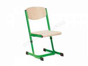 Krzesło regulowane 1-2 zielone Nowa Szkoła