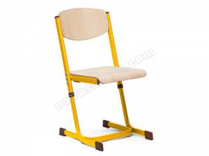 Krzesło regulowane 5 - 6 żółte Nowa Szkoła