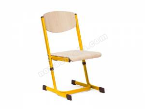 Krzesło regulowane 1-2 żółte Nowa Szkoła