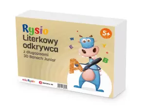 Rysio Literkowy odkrywca z długopisami 3D Banach Junior 9 w 1 Nowa Szkoła