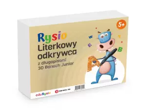 Rysio Literkowy odkrywca z długopisami 3D Banach Junior 9 w 1 Nowa Szkoła