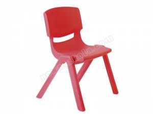 Krzesło plastikowe Motylek 0  czerwone