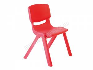 Krzesło przedszkolne Motylek 1 - czerwone Nowa Szkoła