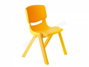 Krzesło plastikowe Motylek 1  żółte