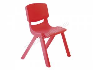 Krzesło plastikowe Motylek 3  czerwone