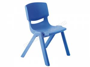 Krzesło plastikowe Motylek 4  niebieskie