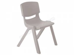 Krzesło plastikowe Motylek 6 szare