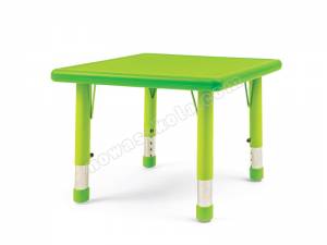 Stół Motylek kwadratowy zielony
