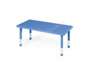 Stół Motylek prostokąt niebieski