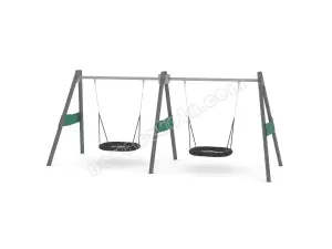 Zestaw huśtawek bocianie gniazdo Recycled RC0597 Nowa Szkoła