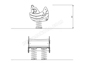 Bujak/Sprężynowiec statek Recycled RC0622 Nowa Szkoła