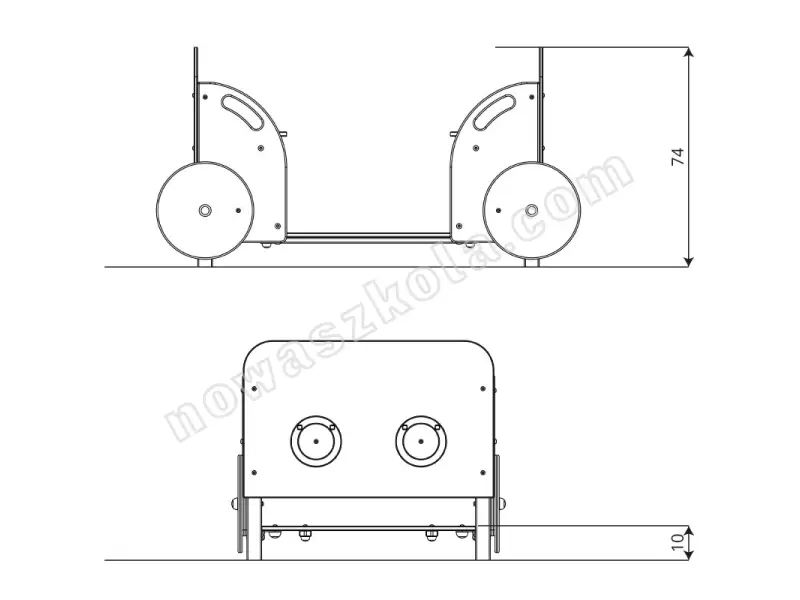 Samochodzik Recycled RC0811 Nowa Szkoła