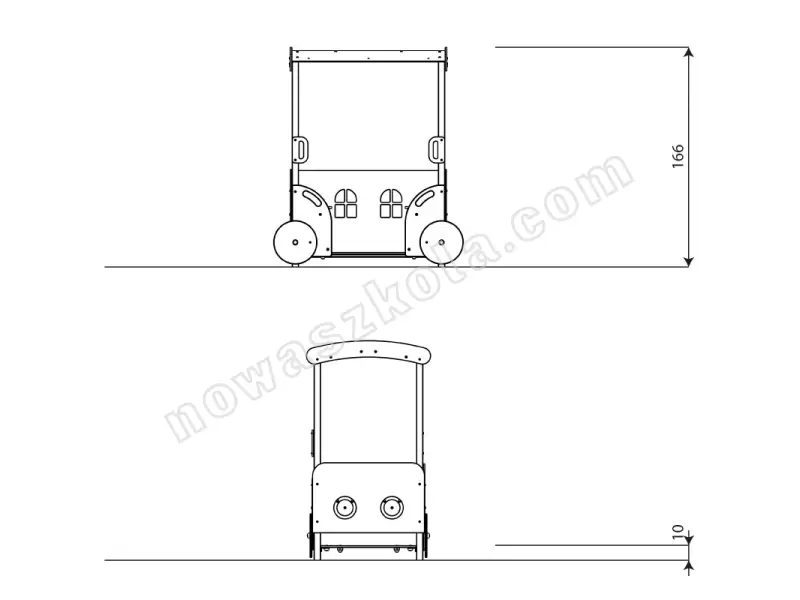 Wagon Recycled RC0813 Nowa Szkoła