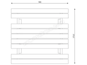 Komplet ławek ze stołem Recycled RC0961 Nowa Szkoła