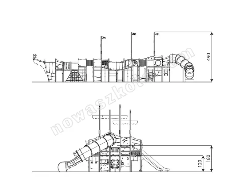 Zestaw zabawowy Recycled RC1418 Nowa Szkoła