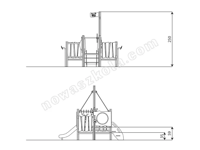 Zestaw zabawowy Recycled RC1433 Nowa Szkoła