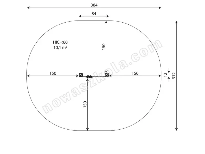 Tablica manipulacyjna kształty Recycled RC1468 Nowa Szkoła
