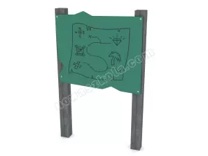 Tablica manipulacyjna mapa Recycled RC1477 Nowa Szkoła