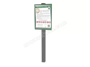 Tablica regulamin Recycled RC1483 Nowa Szkoła