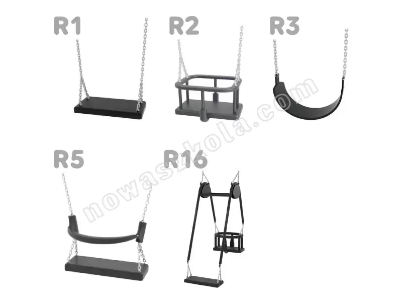 Zestaw huśtawek Recycled RC1492 Nowa Szkoła